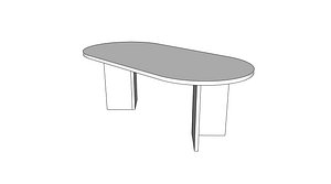 Oval Coffee Table
