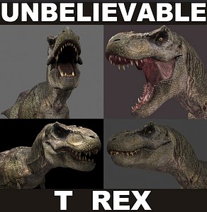 t rex 3d model