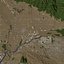 San Bernardino California USA in 20 km x 20 km - city and urban