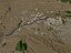 San Bernardino California USA in 20 km x 20 km - city and urban
