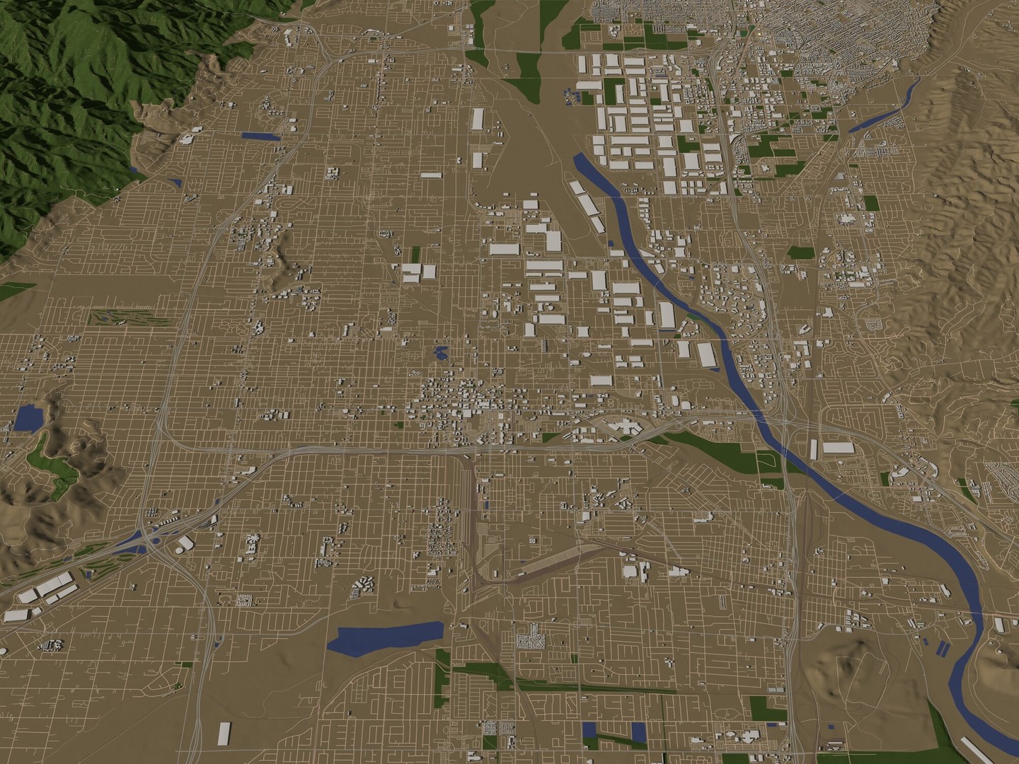 San Bernardino California USA in 20 km x 20 km - city and urban 3D model https://p.turbosquid.com/ts-thumb/aD/GqXgsw/SJ/2026m04605/jpg/1770941411/1920x1080/fit_q87/ee52a1f280a6189ad62713f78438939f9a0b018b/2026m04605.jpg
