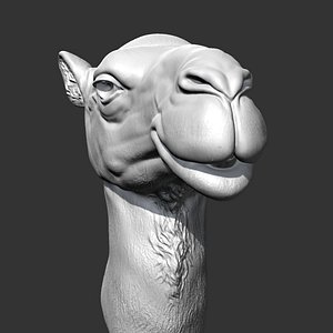 Camel Head AM32 3D print model