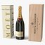 3D Set Champagne Moet and Chandon Brut Imperial
