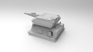 3D CIWS Ship 3d printed model