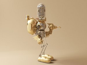 3d robot model