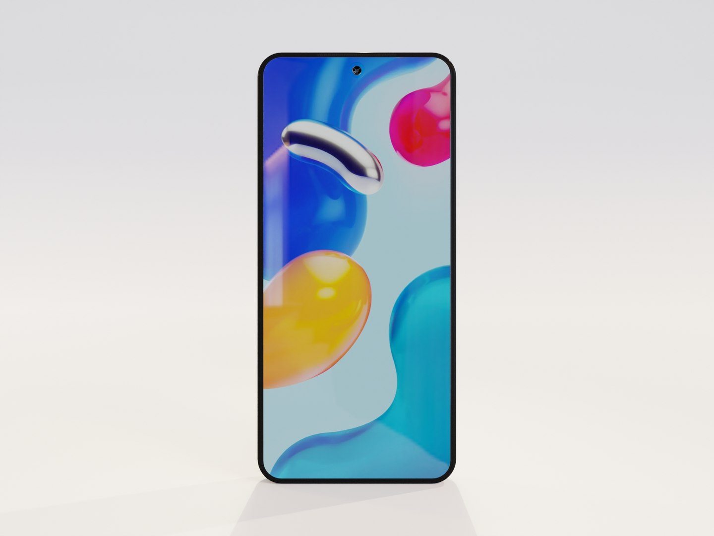 Xiaomi Redmin Note 11S Graphite Gray 3D model - TurboSquid 2160205