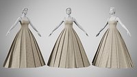 Dress 49 Pale Oyster