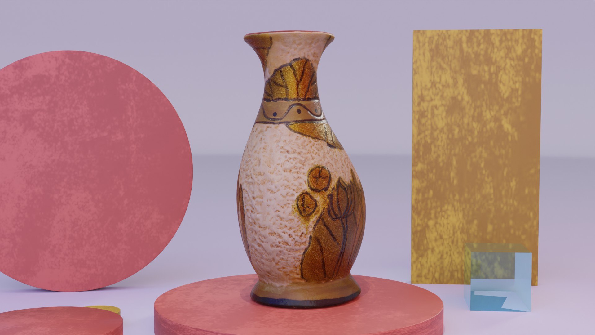 Deco Vase 3D Model Model - TurboSquid 1975783
