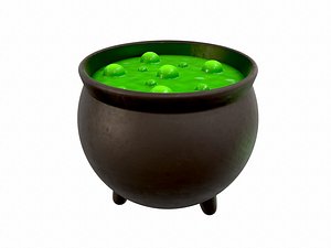 3D halloween pot