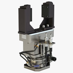 3ds max robotic claw