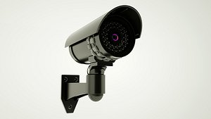 cctv security camera 3D