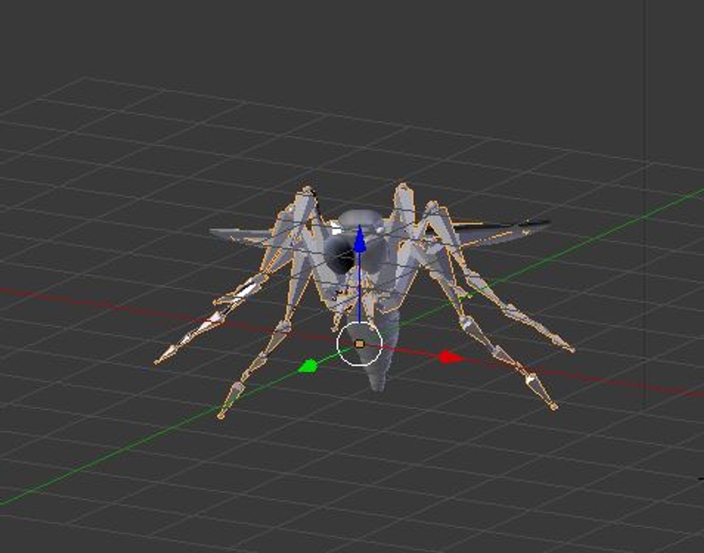 Mosquito Rigged 3D Model - TurboSquid 1594278