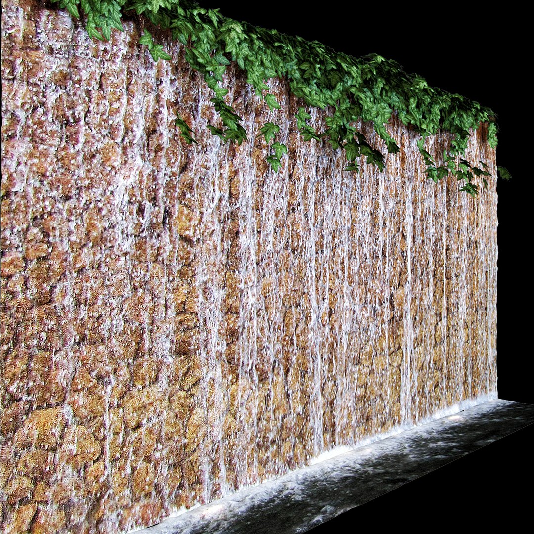 Waterfall Water Model - TurboSquid 1590970