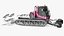 Gatto delle nevi con lo spazzaneve Pistenbully