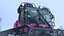 Gatto delle nevi con lo spazzaneve Pistenbully