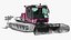 Gatto delle nevi con lo spazzaneve Pistenbully