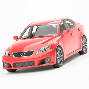 3D model Lexus IS-F 2009