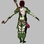 Shavana Warrior Halfling