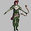 Shavana Warrior Halfling