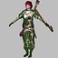 Shavana Warrior Halfling