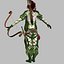 Shavana Warrior Halfling
