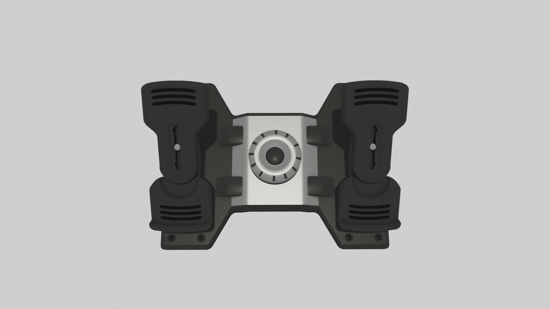 3D Saitek Rudder - TurboSquid 1693688