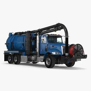 Sewer Cleaner Hydro Excavation 3D
