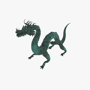 3D Chinese dragon