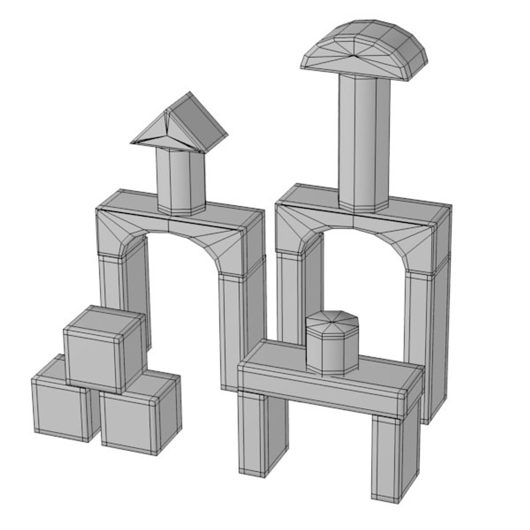 Brick Box 3d 3ds