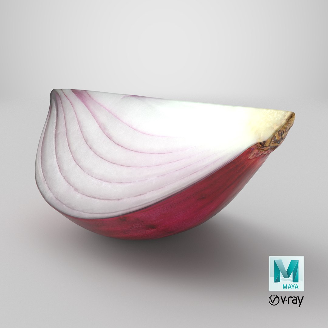 Red Onion Slice 3D model https://p.turbosquid.com/ts-thumb/aE/CARJwi/oW/stemcell_maya_vray_render/png/1700209351/1920x1080/fit_q87/dd9fdc5f2e605a9f283fe0c515fc7016fb32ca00/stemcell_maya_vray_render.jpg