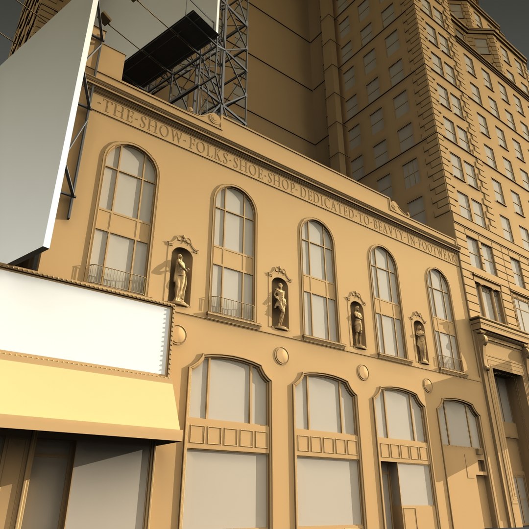 3d Actors Equity Building Model