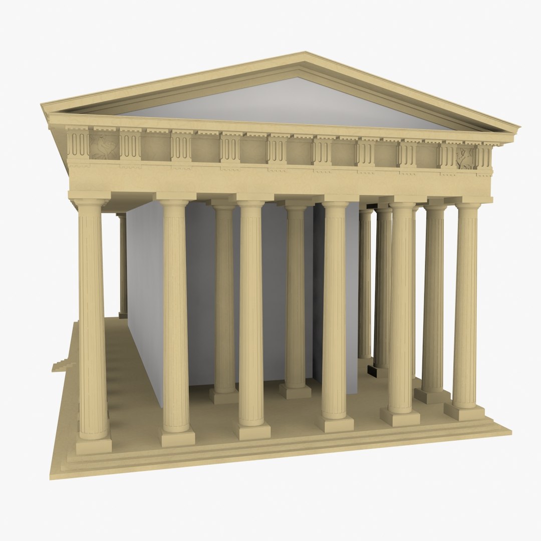 3D Temple - TurboSquid 582337