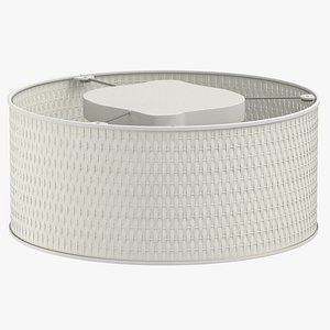 3D scandinavian ceiling light -