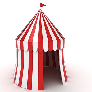 3D circus tent
