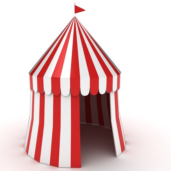 3D circus tent