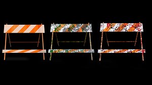Game ready traffic easel