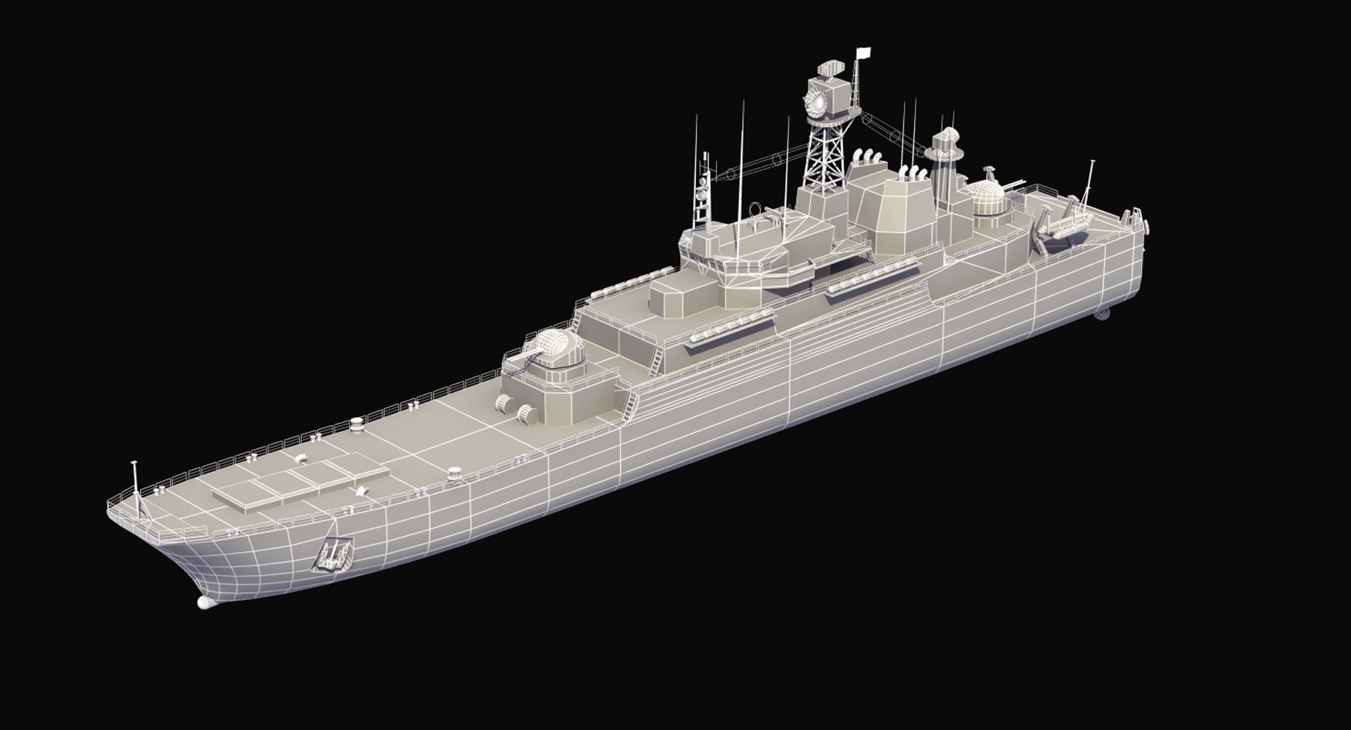 Ropucha landing ship 3D - TurboSquid 1270684