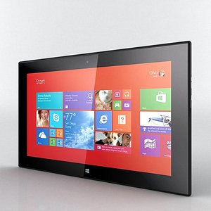 3d model nokia lumia 2520