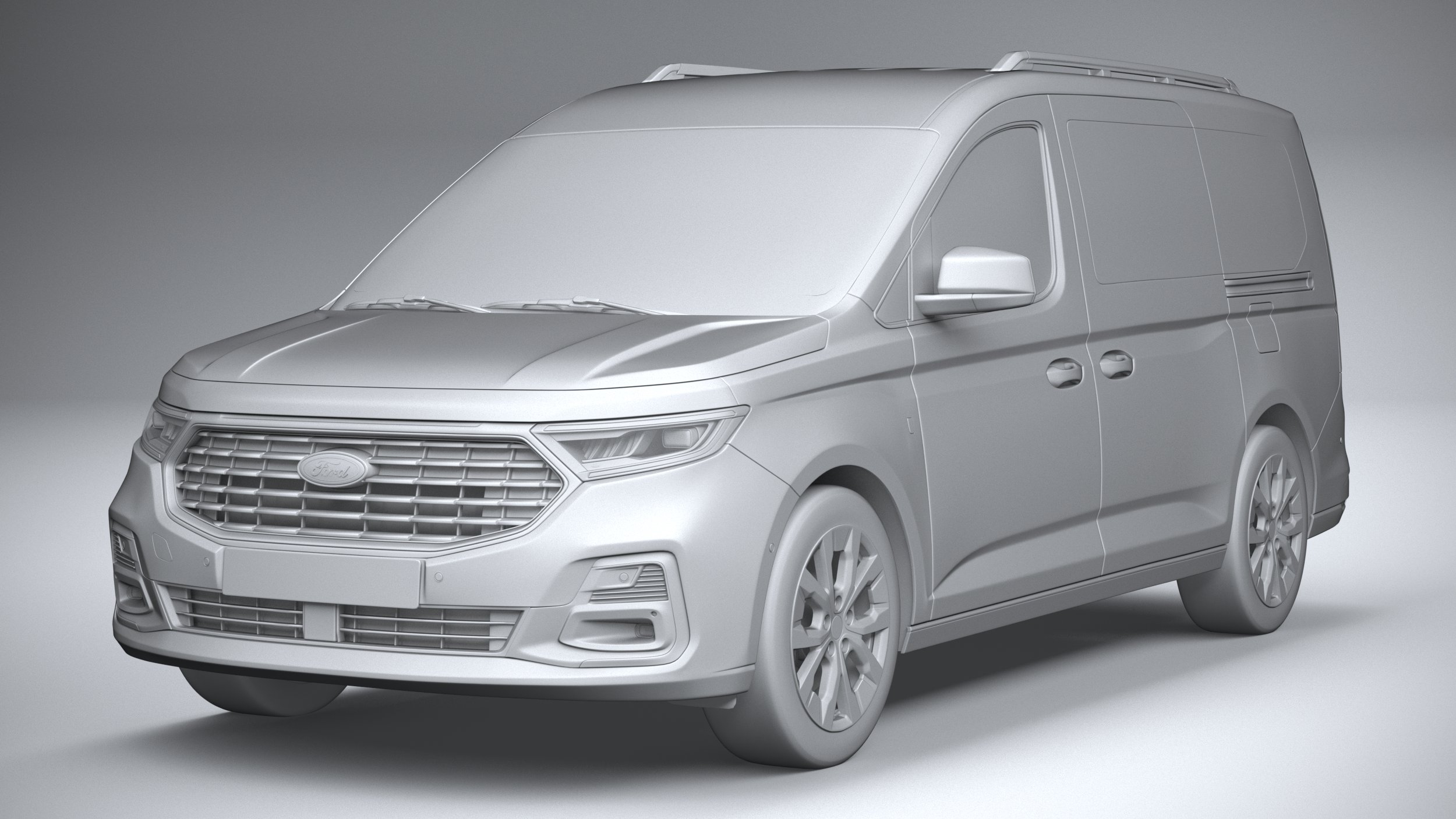 3d Ford Tourneo Connect Long 2022 Turbosquid 1810246