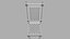 Classical Dining Table set 3D model