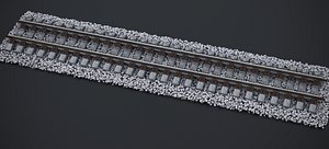 3D EUROPEAN GAUGE 187 SCALE STRAIGHT TRACK 2023