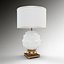 Adan Table Lamp with Drum Shade