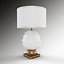 Adan Table Lamp with Drum Shade