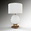 Adan Table Lamp with Drum Shade