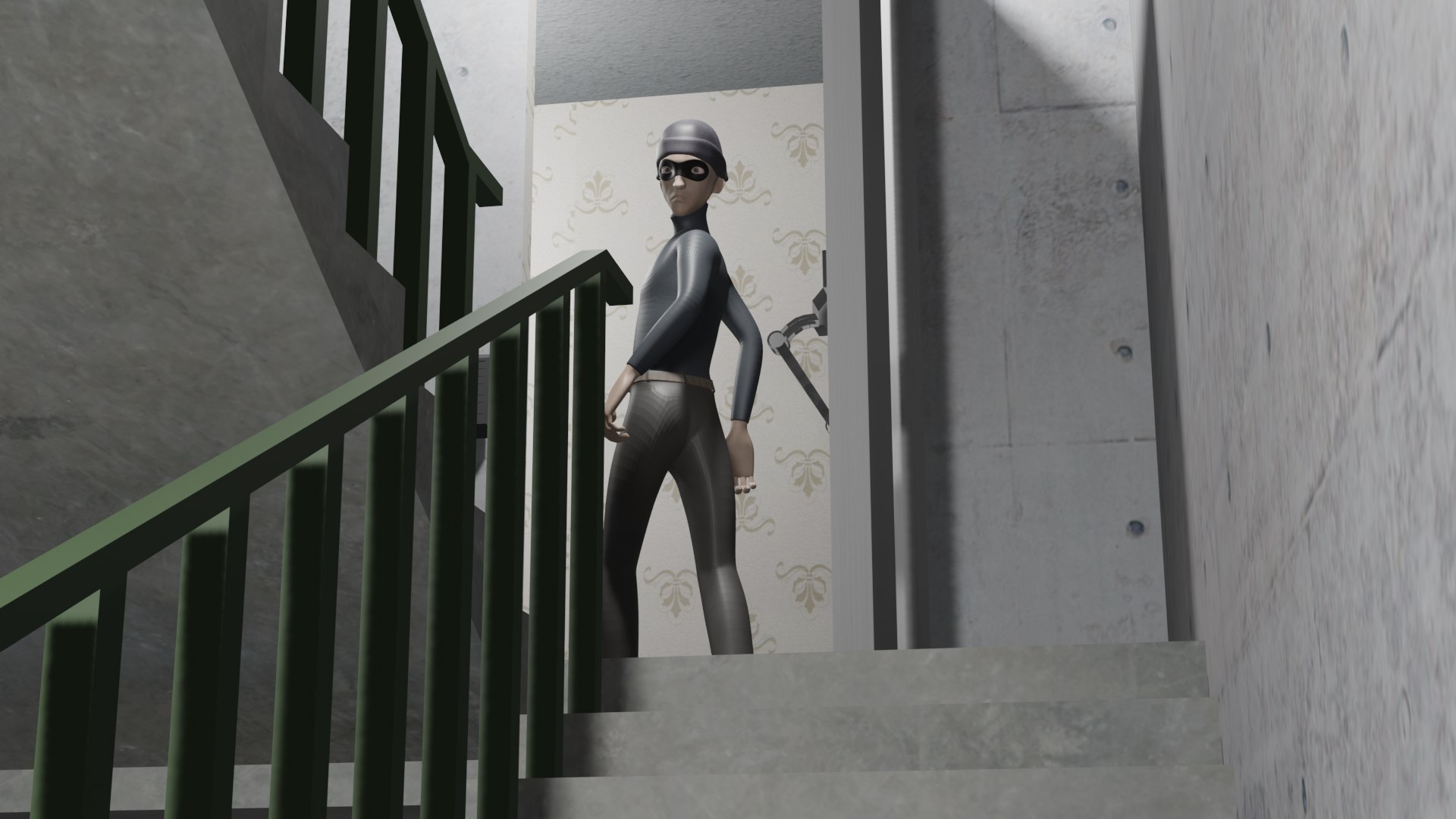 Burglar 3D https://p.turbosquid.com/ts-thumb/aF/7xdWSt/Hk/artasset5_stairwell/png/1757512715/1920x1080/fit_q87/64ad510dc1e3f9aec77768c13969027697a572aa/artasset5_stairwell.jpg