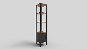Bookcase N10 3D model