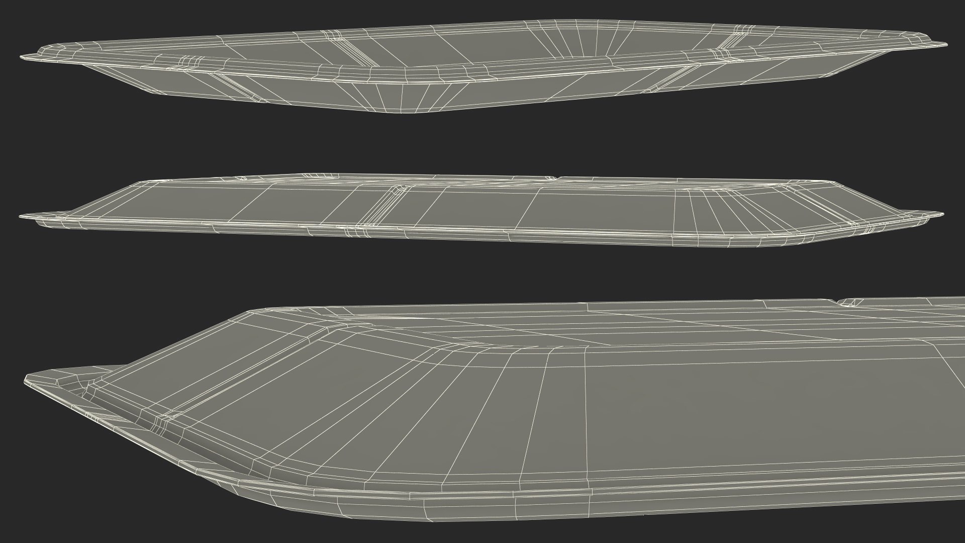 3D White Disposable Paper Plate - TurboSquid 2076346