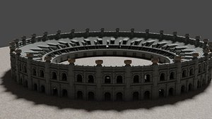 3D model colliseum