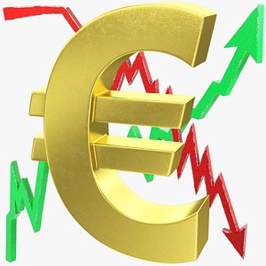 Euro Symbol and Graphs Collection