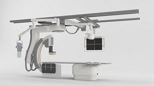3d model angiography machine